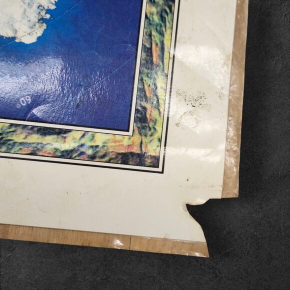 1998 National Geographic World Map 48x69 Large Vintage Classroom Wall Poster - Picture 15 of 16